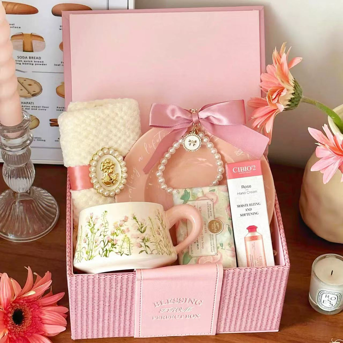 Blush Self-Care Gift Box