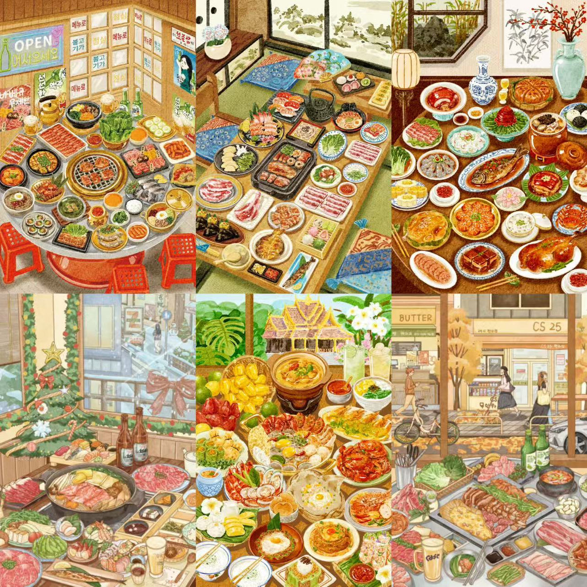Make Korean BBQ Japanese Chinese Food Stickers