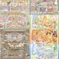Japanese Rolled Omelet Pumpkin Dream House Mother-of-pearl Finish Sticker