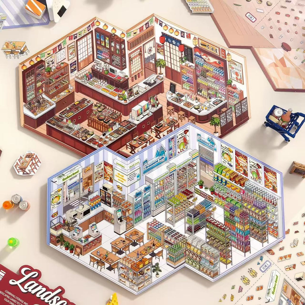 Create Your Own Different Shops with Stickers