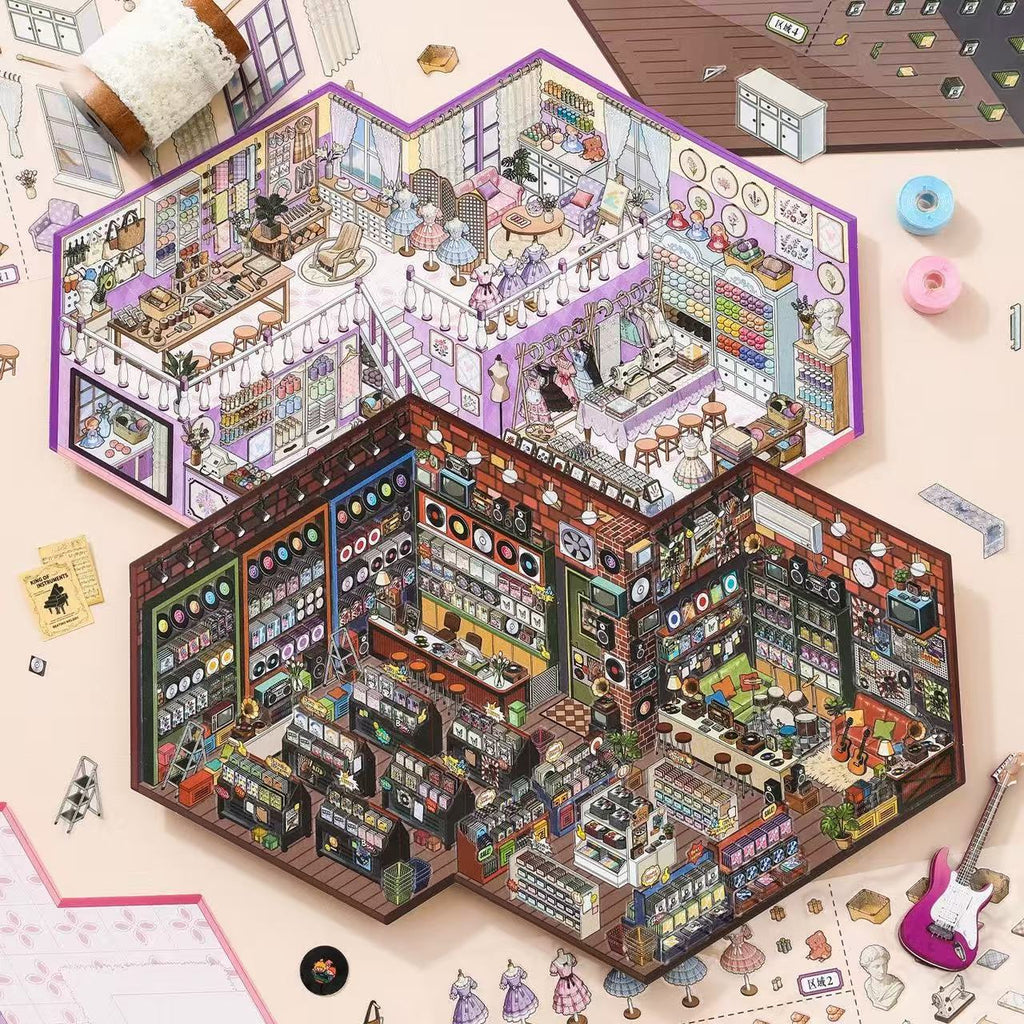 Create Your Own Different Shops with Stickers