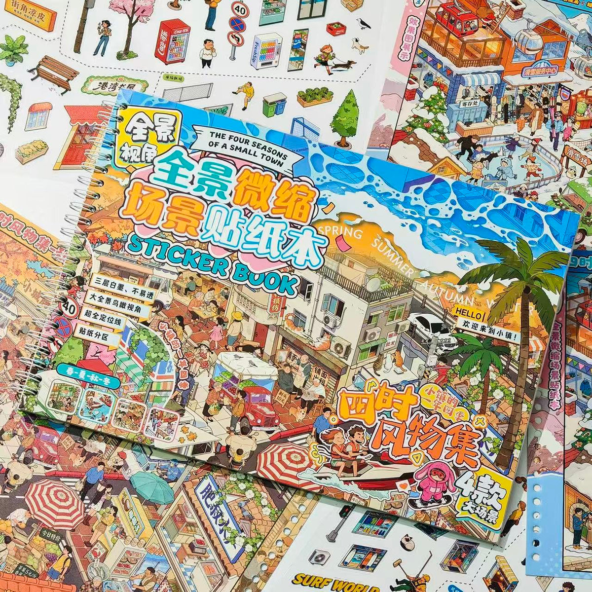 Big Size 3D Sticker Book Collection