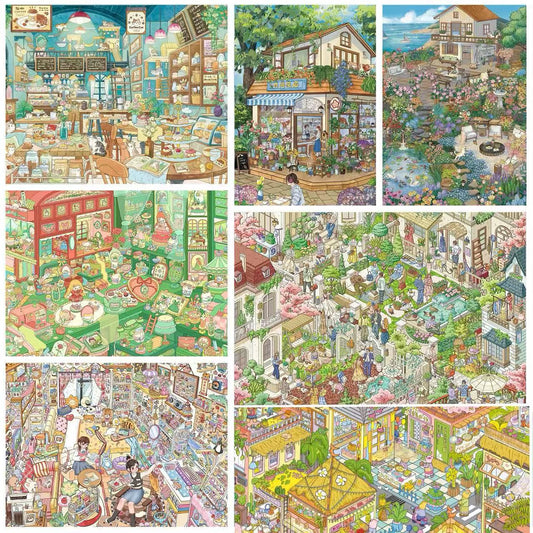 The Maximalist Home A Date with Spring Cottage in Bloom 3D Sticker Scene