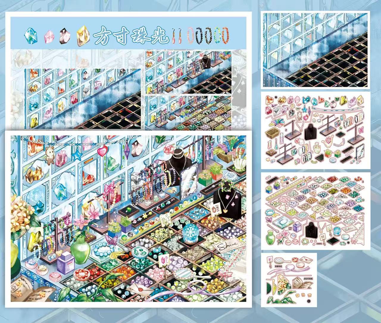 Organize Hair Accessories The Succulent Jewelry Shop Sticker Game