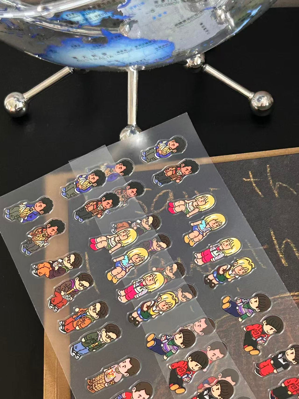 TBBT 3D Sticker Scene DIY Miniature Sheldon's Living Room