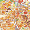 DIY Food Sticker Chinese Dessert Shop Night Market Food Stall