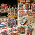 Embroidery-Style 3D Landscaping Sticker Scenes
