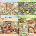 3D Miniature Scene Stickers The Garden Artist