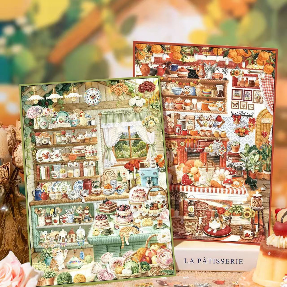 3D Miniature Scene Stickers The Garden Artist