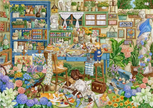 3D Miniature Scene Stickers The Garden Artist