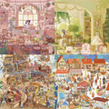 DIY 3D Sticker Scene Cat Lady’s Perfume Shop Float Island Grocery
