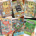 DIY Big Size 3D Miniature Scene Sticker Book