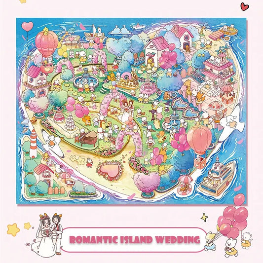 Love Island Wedding Sticker Set