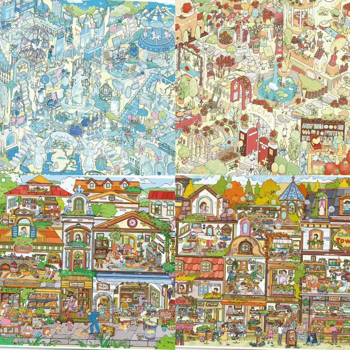 DIY 3D Scene Sticker The Tenant’s Spring & Autumn