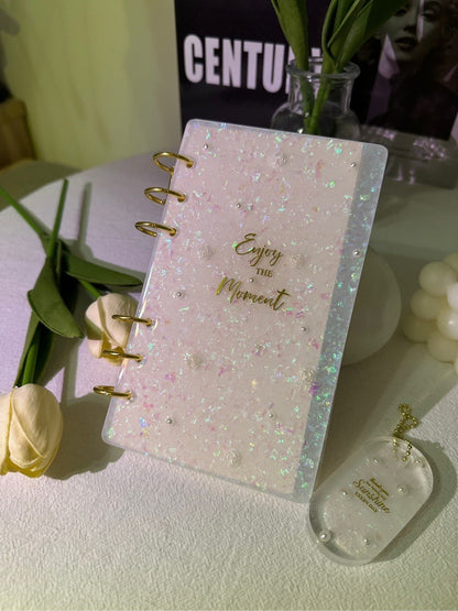 Handmade Resin Art Notebook Custom A6 Journal Kit