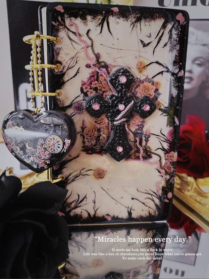Handmade Resin Art Notebook Custom A6 Journal Kit
