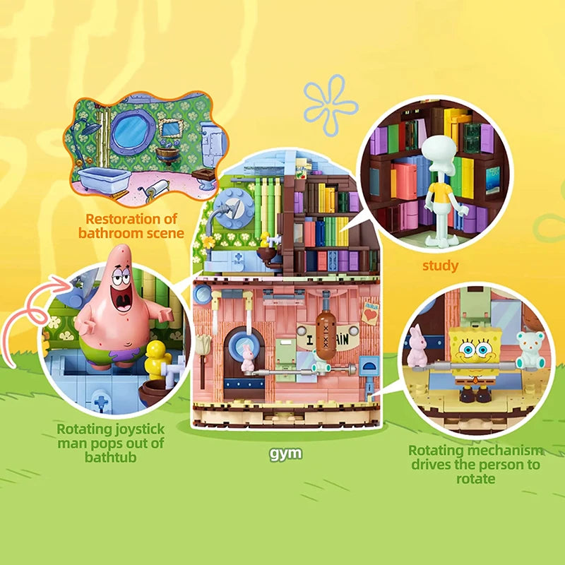 Pineapple House Building Blocks Set