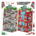 Grand Hotel Roma DIY 3D House Landscape