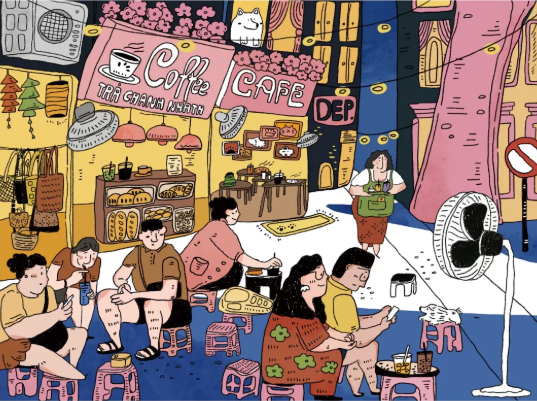 Travel Diary Seyahat Gunlugu 3D Sticker Scene