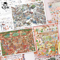 Cat Apartment Little Wood Workshop 3D Scene Stickers