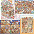 DIY Big Size 3D Miniature Scene Stickers